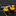 A Yellow, Red Colored Rubber Duck Shape Cuff-links